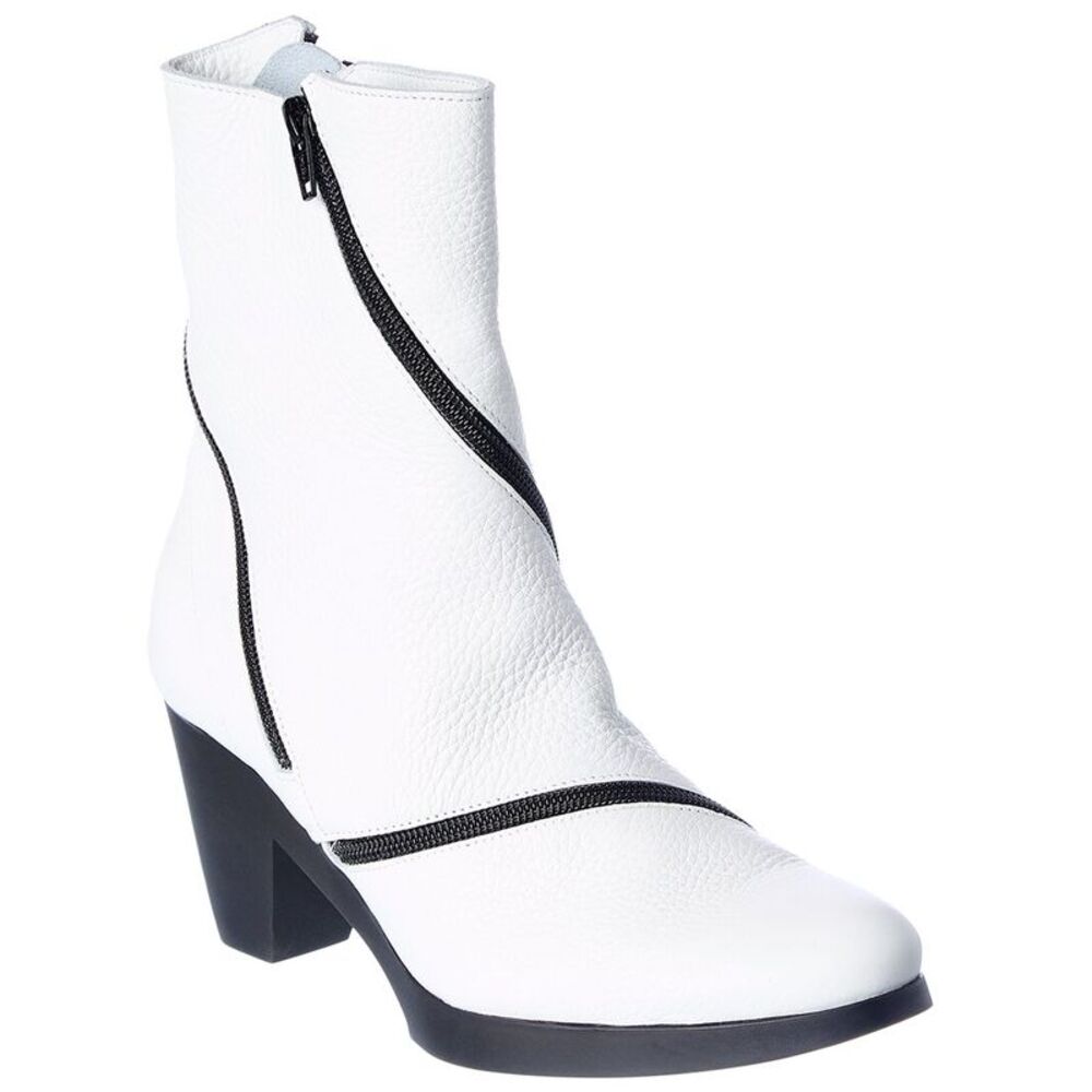 Arche Divzyp Leather Bootie, White